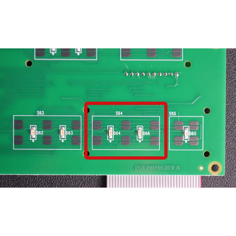LED, Green, Play Button