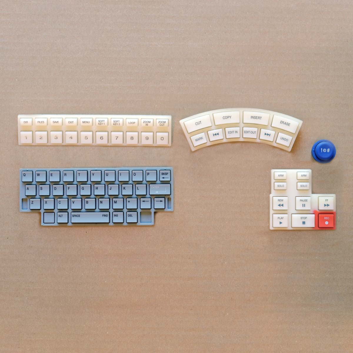 ShortCut Rubber Button Set
