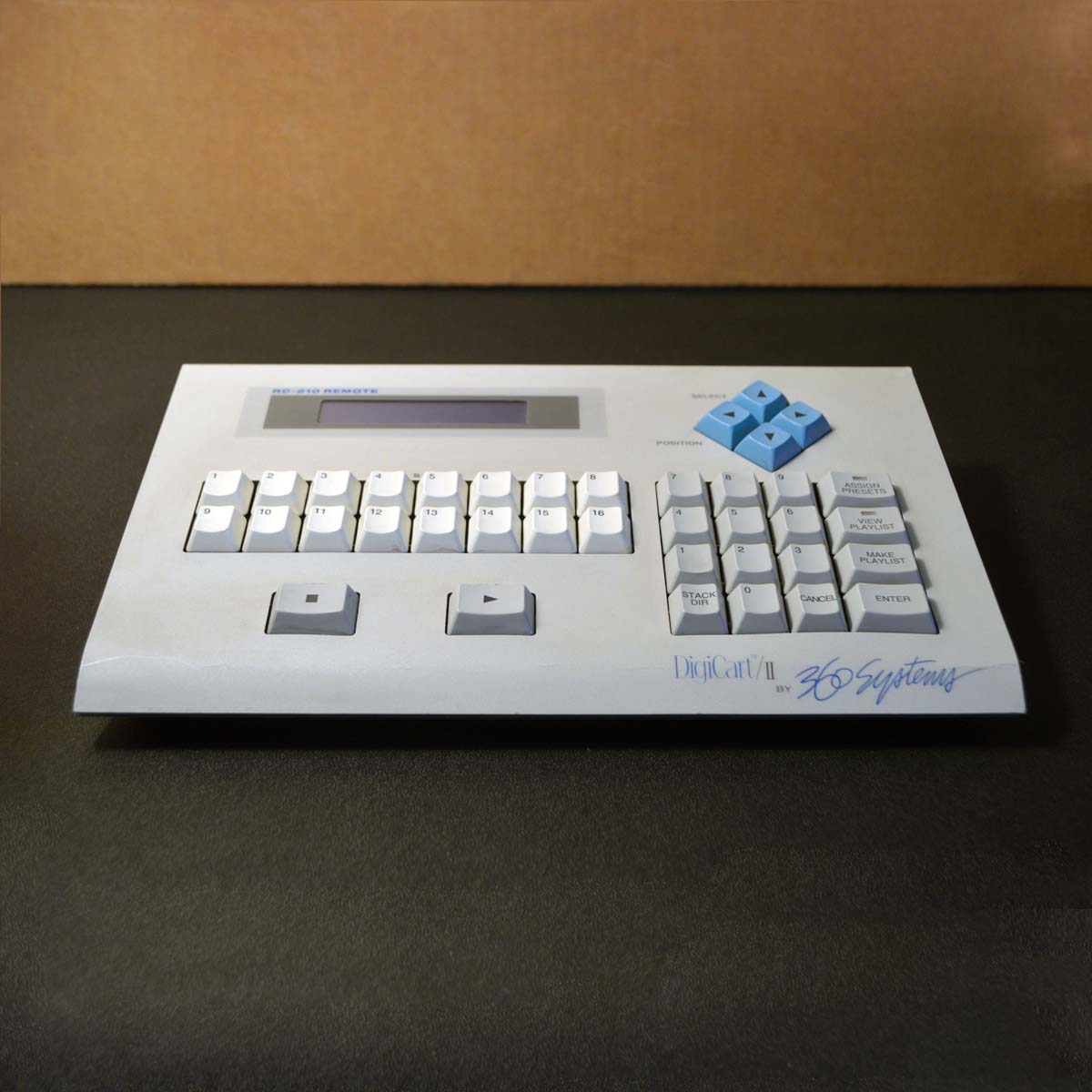 ID201-RC210_0074_Front_1200 RC-210 DigiCart Remote - Used/Refurbished - ID201